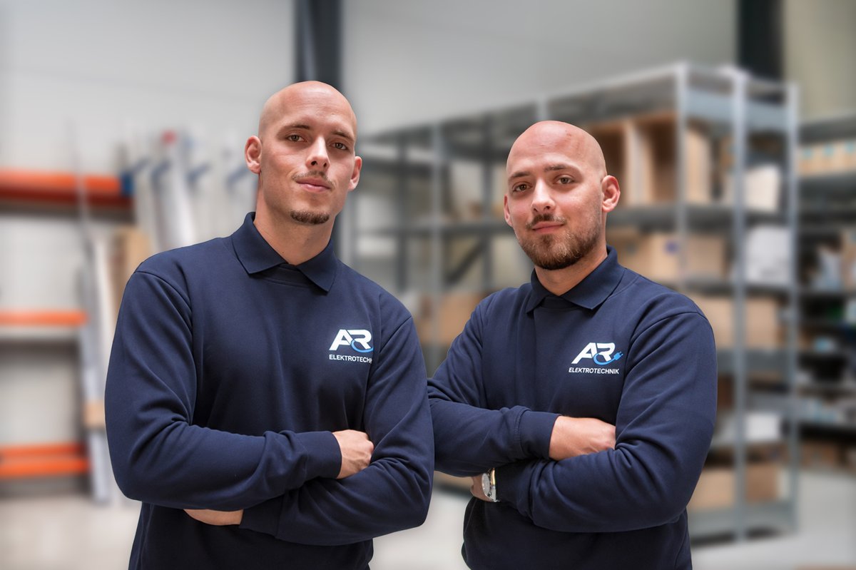 Amar und Ramadan Hasani – Gründer von AR Elektrotechnik